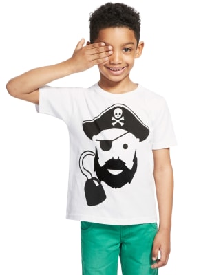 Kids pirate store t shirt