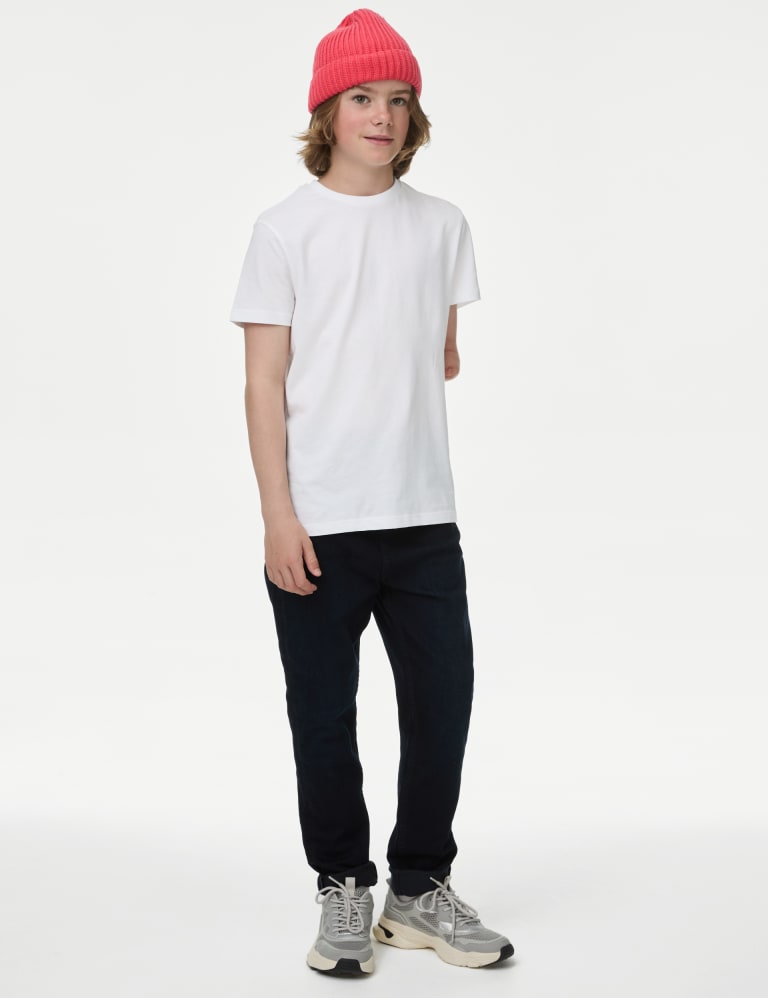 Pure Cotton Plain T-Shirt (6-16 Yrs) 3 of 4