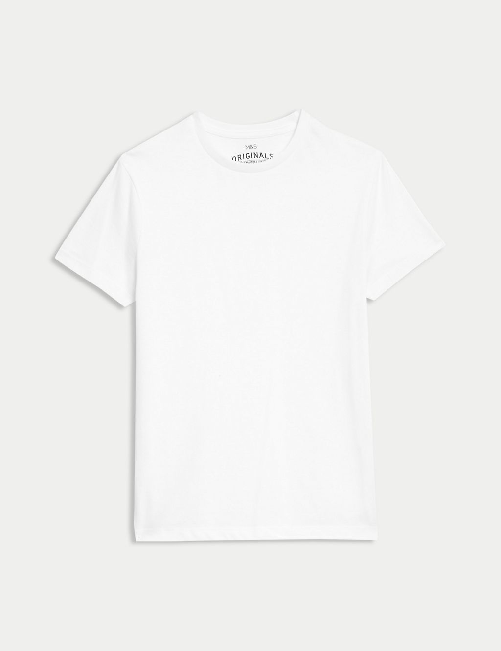 Pure Cotton Plain T-Shirt (6-16 Yrs) 1 of 4