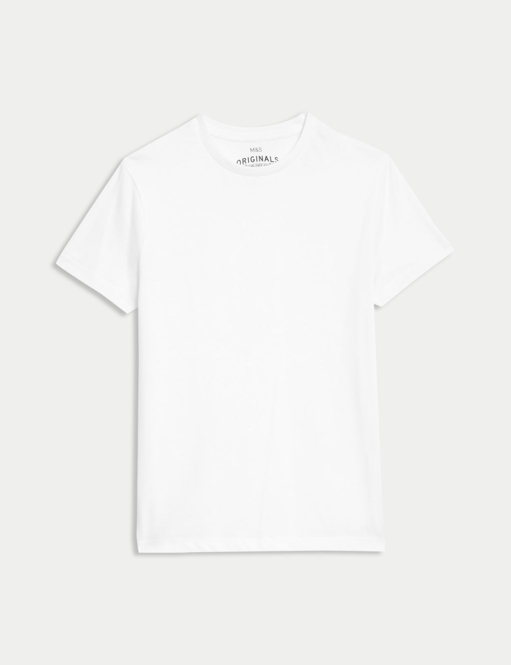 Pure Cotton Plain T-Shirt (6-16 Yrs) 1 of 4