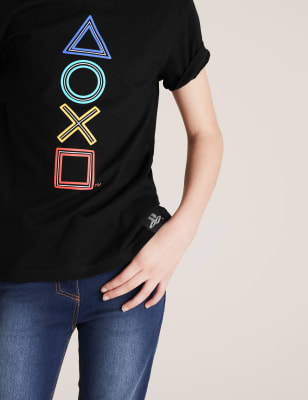 playstation t shirt symbols