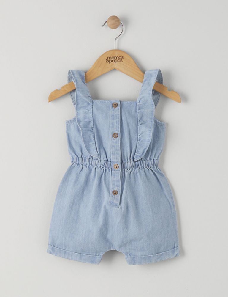 Pure Cotton Playsuit (0-3 Yrs) 1 of 3