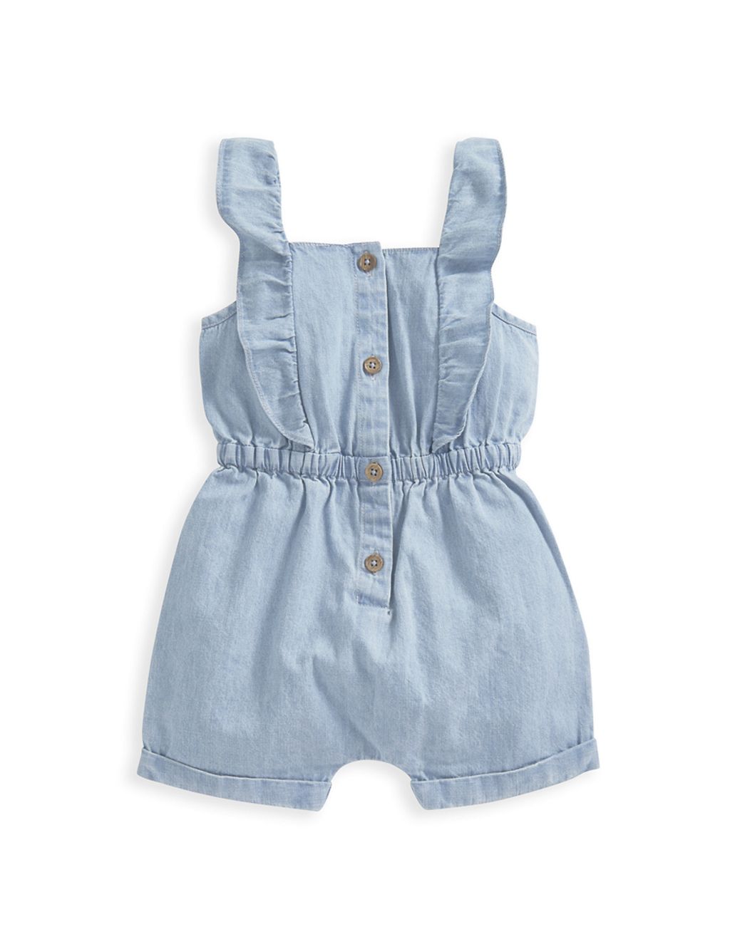 Pure Cotton Playsuit (0-3 Yrs) 1 of 3