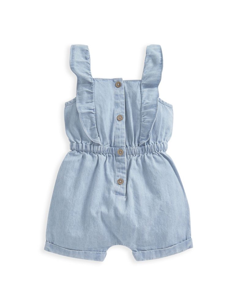 Pure Cotton Playsuit (0-3 Yrs) 2 of 3