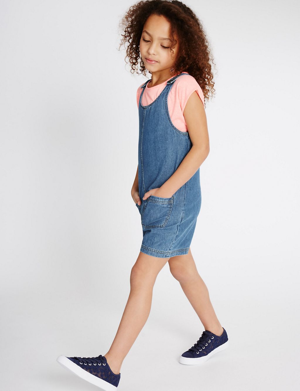 Pure Cotton Playsuit (3-14 Years) 3 of 5
