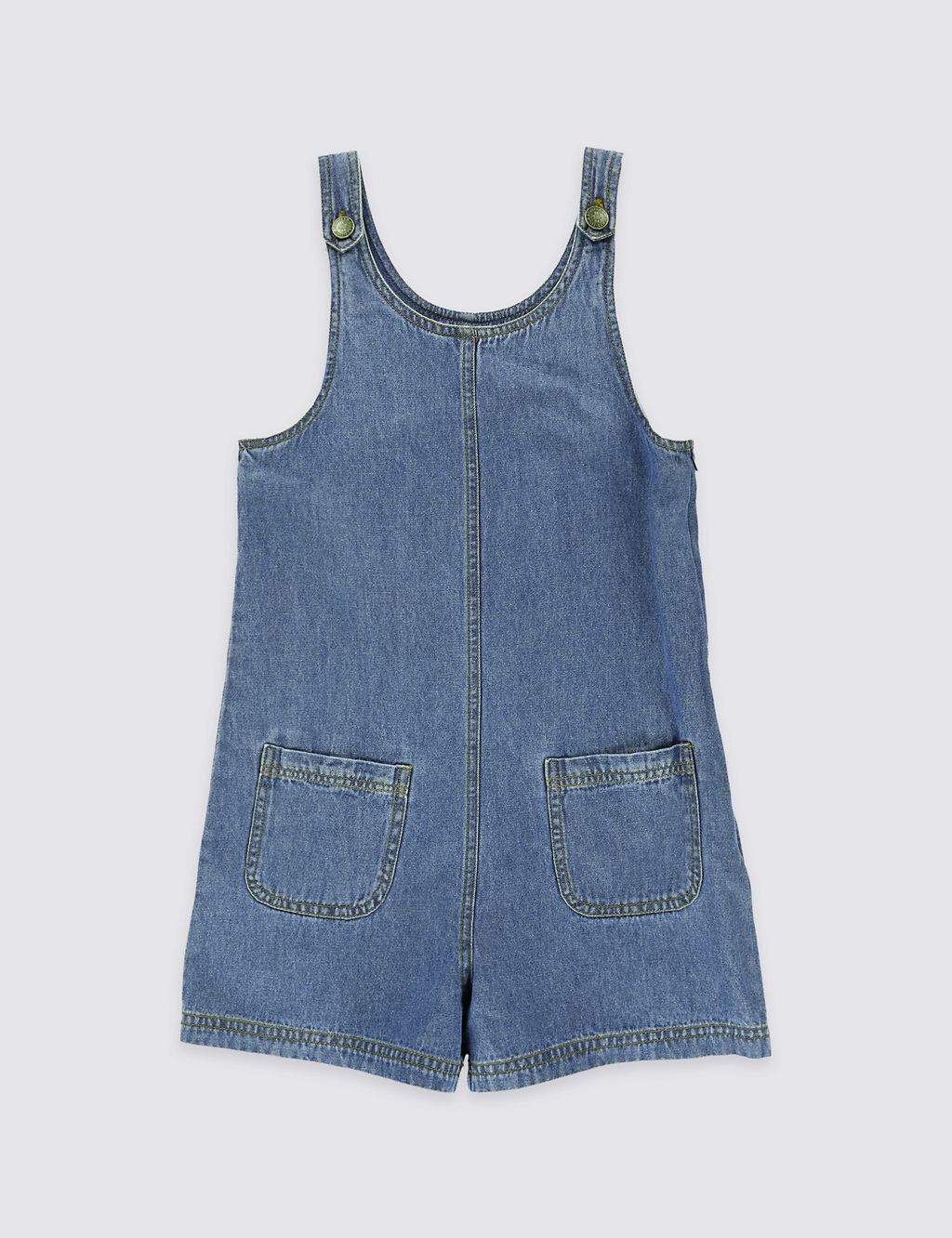 Pure Cotton Playsuit (3-14 Years) 1 of 5