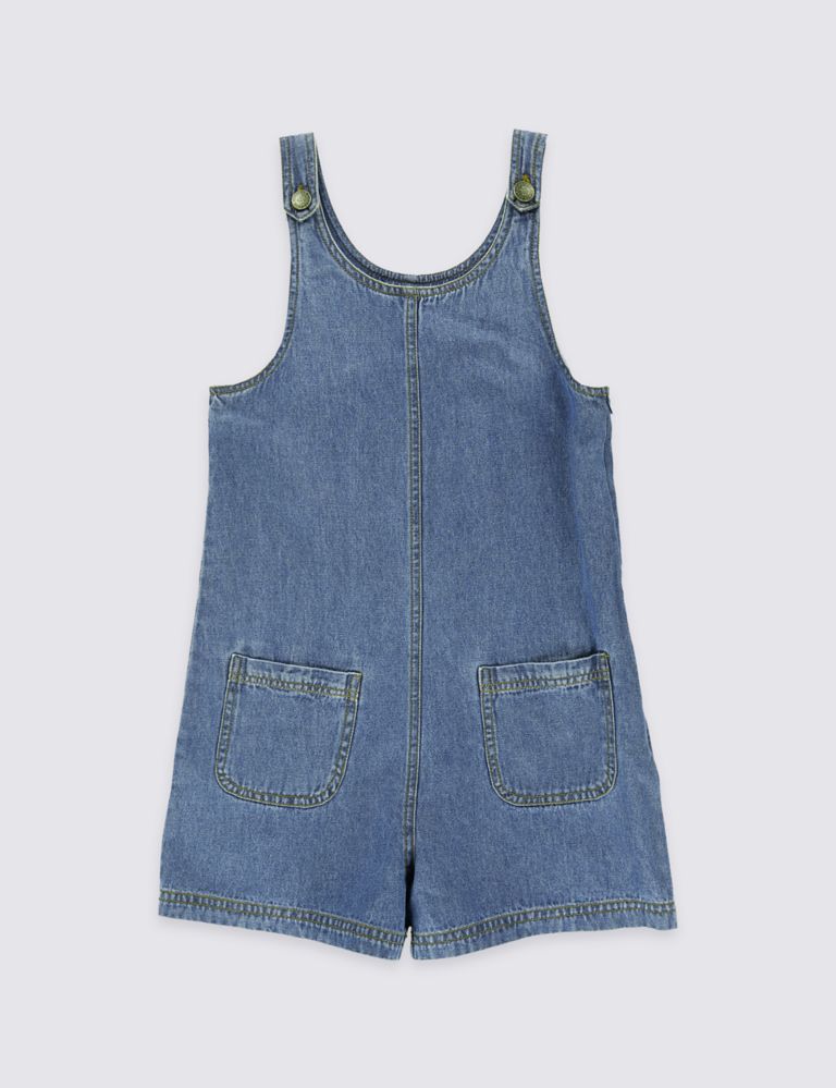 Pure Cotton Playsuit (3-14 Years) 2 of 5
