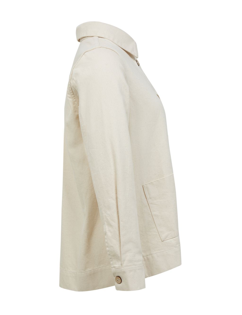 Pure Cotton Pleat Back Utility Jacket 7 of 9