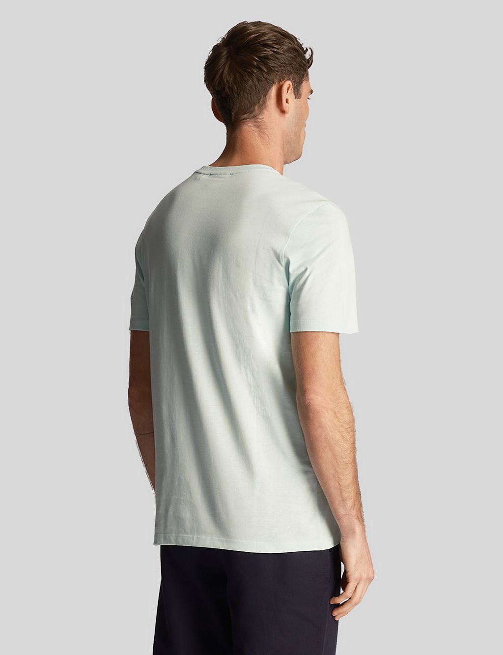 Pure Cotton Pocket Crew Neck T-Shirt 2 of 4