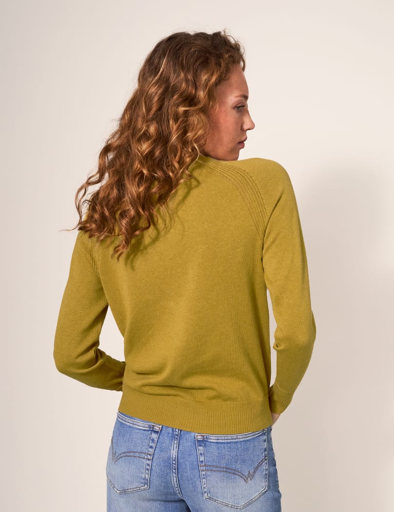 White stuff clearance mustard cardigan