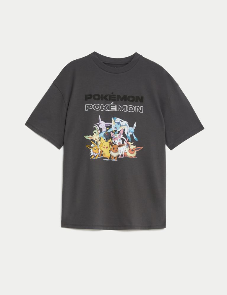 Pure Cotton Pokémon™ T-Shirt (6-16 Yrs) 1 of 3