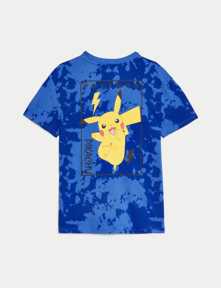Pure Cotton Pokémon™ Tie Dye T-Shirt (6-16 Yrs) 3 of 3