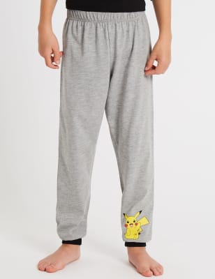 Pikachu Pokémon Active Black & Gray 7/8 Length Leggings - Women