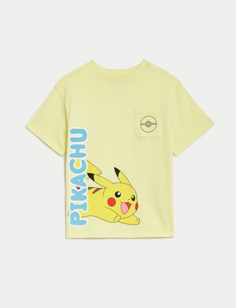 Pure Cotton Pokemon™ T-Shirt (2-8 Yrs) 1 of 3
