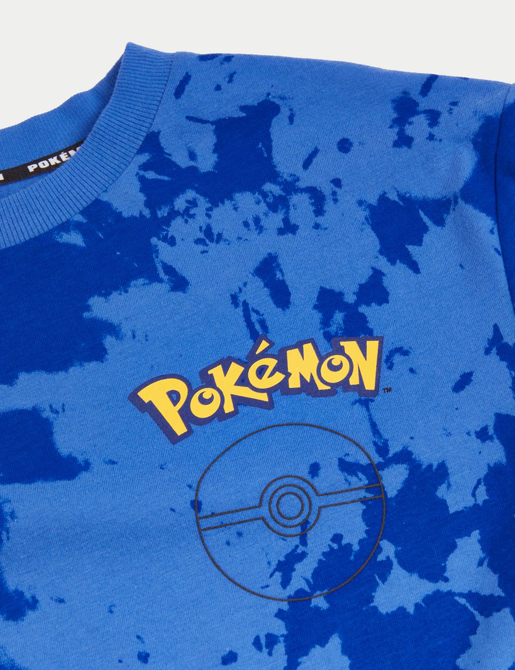 Pure Cotton Pokémon™ Tie Dye T-Shirt (6-16 Yrs) 1 of 3