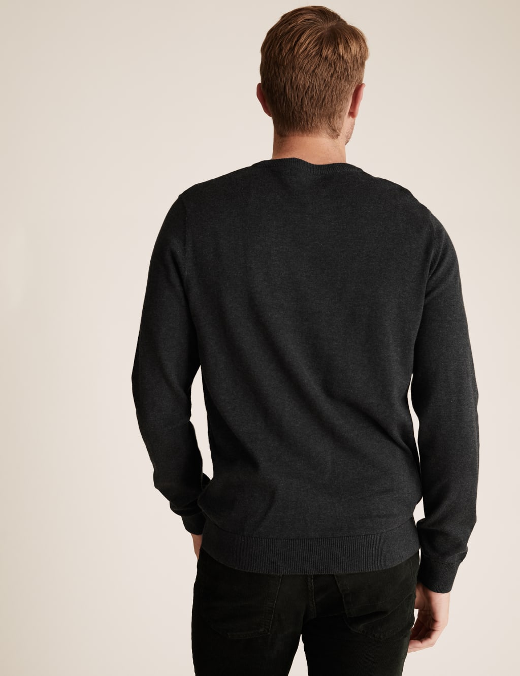 Pure Cotton Polar Bear Christmas Jumper M&S Collection M&S