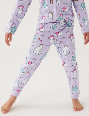 Polar bear online pyjamas m&s