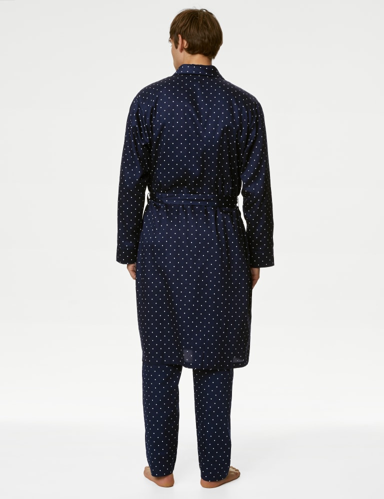 Cotton dressing gown marks and spencer top