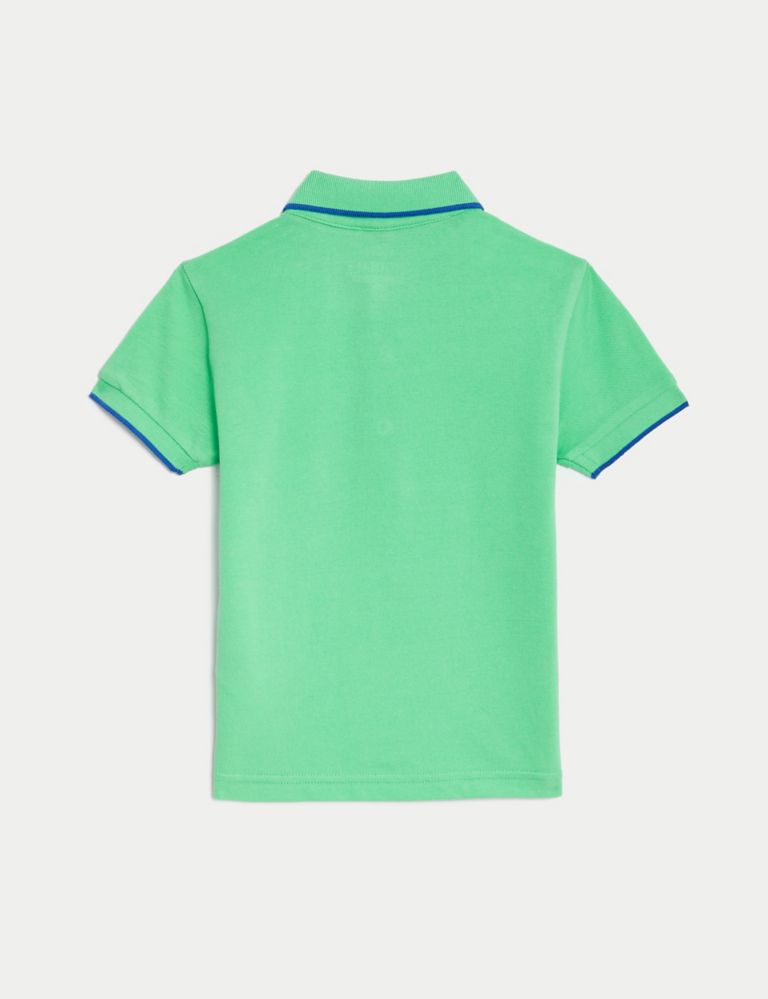 Pure Cotton Polo Shirt (2-8 Yrs) 5 of 5