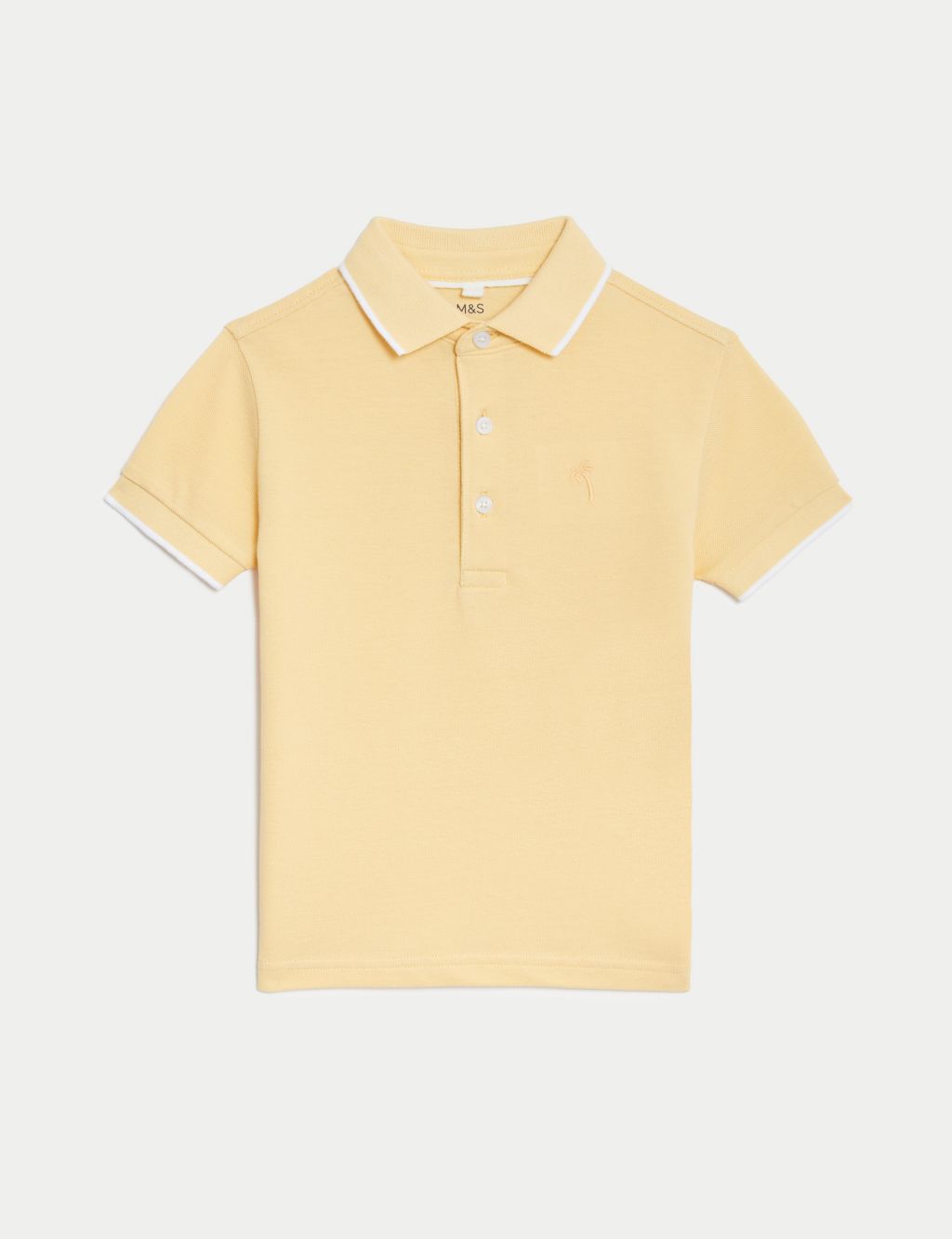 Pure Cotton Polo Shirt (2-8 Yrs) 1 of 5