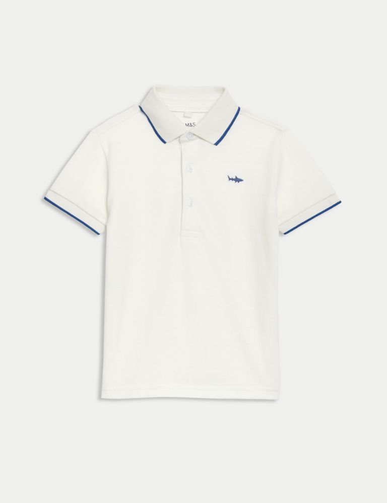 Pure Cotton Polo Shirt (2-8 Yrs) 3 of 6