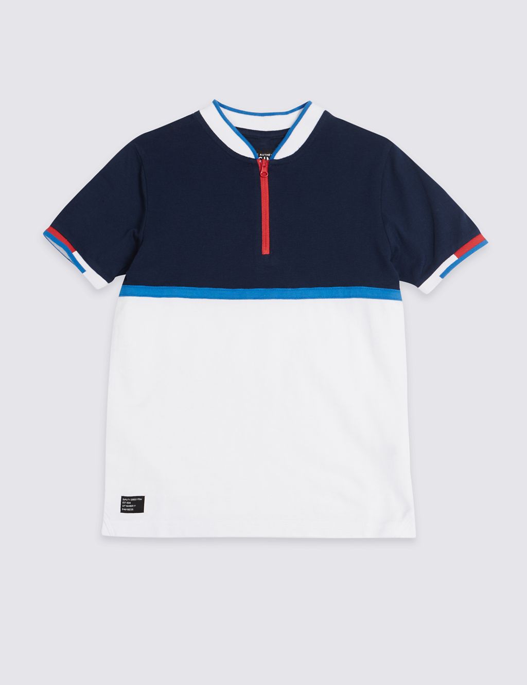 Pure Cotton Polo Shirt (3-16 Years) 1 of 6