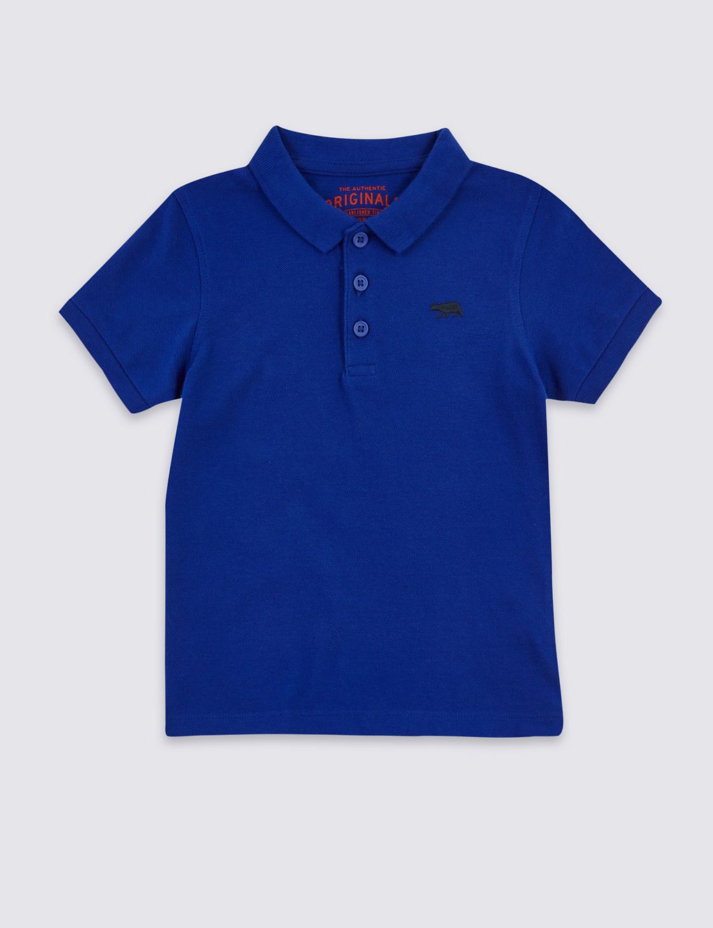 Pure Cotton Polo Shirt (3 Months - 7 Years) 1 of 4