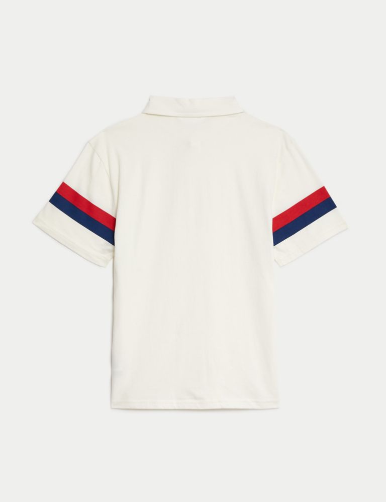 Pure Cotton Polo Shirt (6-16 Yrs) 5 of 5