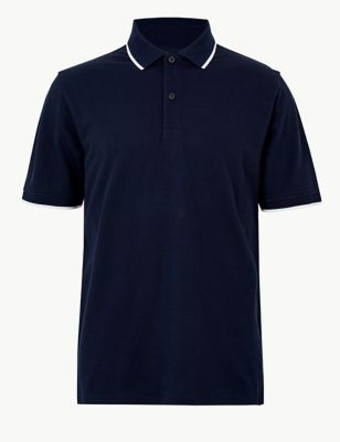 Pure Cotton Polo Shirt Image 2 of 4