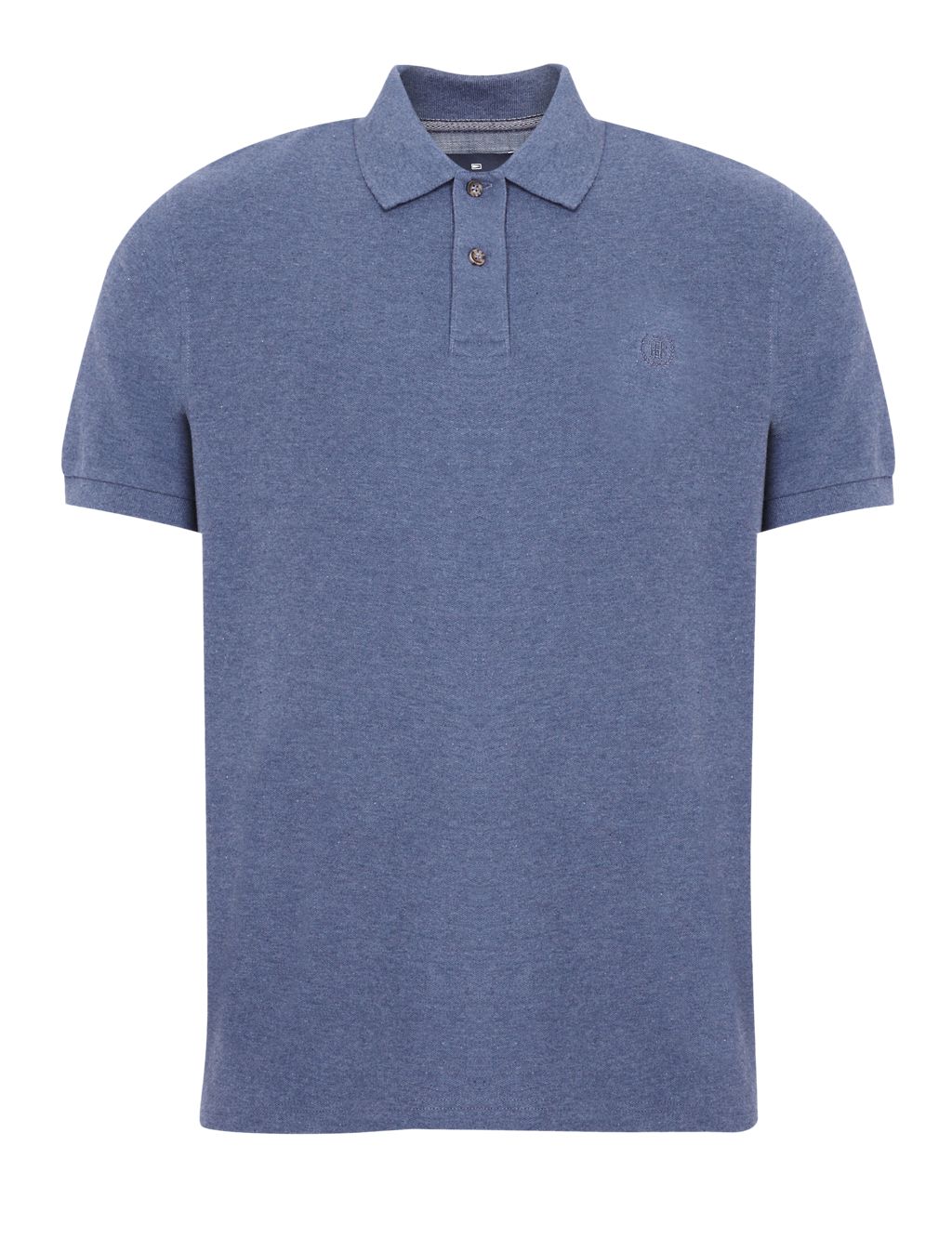 Pure Cotton Polo Shirt with StayNEW™ 1 of 4