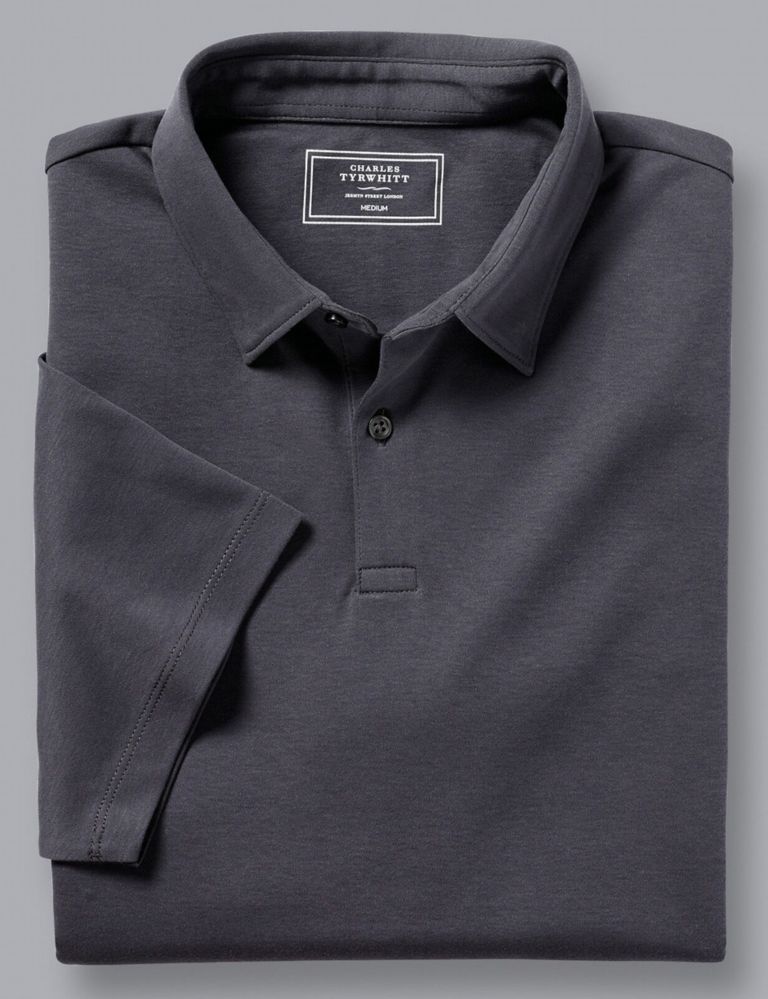 Buy Pure Cotton Polo Shirt | Charles Tyrwhitt | M&S