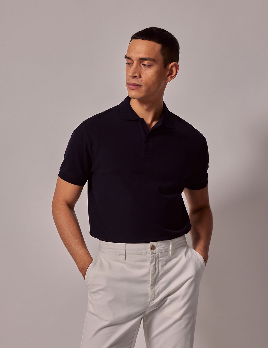 Pure Cotton Polo Shirt 3 of 5