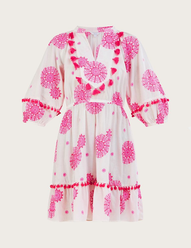 Pure Cotton Printed Beach Cover Up Kaftan 2 of 5