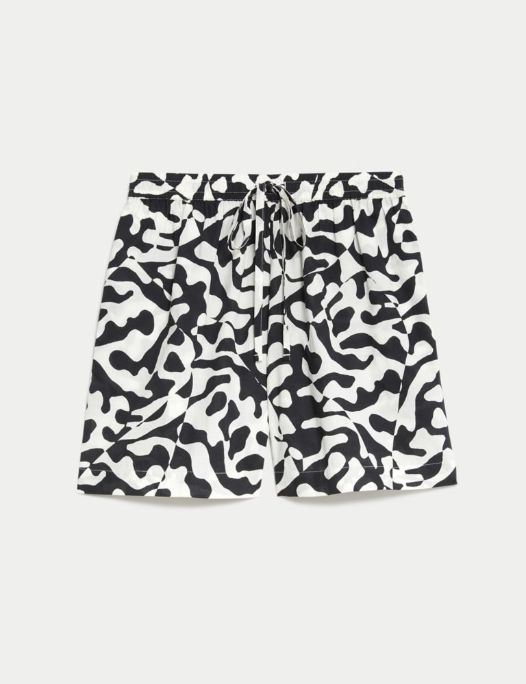 Pure Cotton Printed Beach Shorts 2 of 5