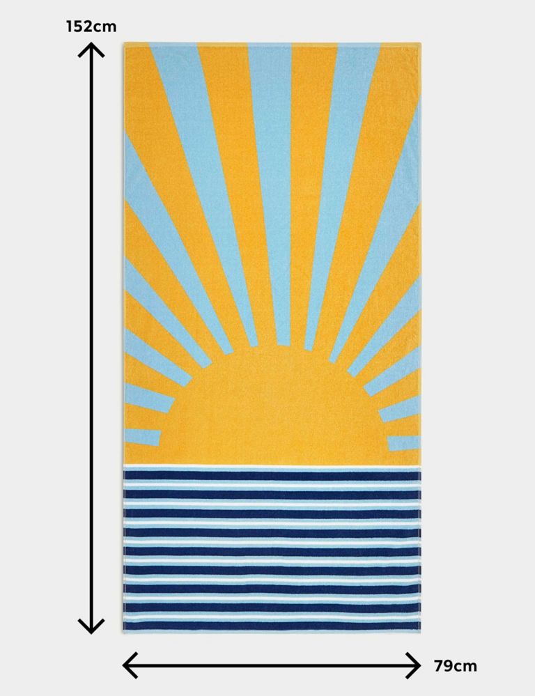 Pure Cotton Printed Beach Towel 5 of 5