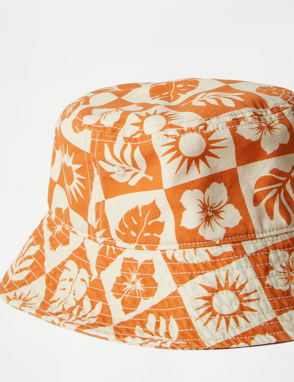 Pure Cotton Printed Bucket Hat 2 of 5