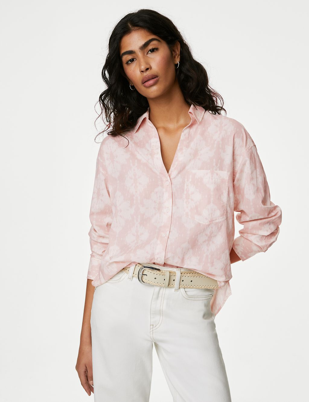 Pure Cotton Printed Collared Shirt 2 of 5