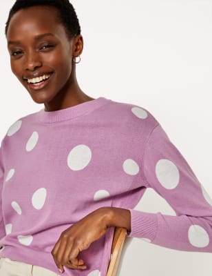 marks and spencer lilac jumper