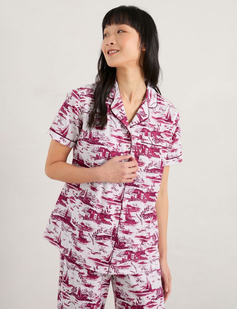 Ladies Cotton Pyjama Sets UK  Pyjama Top & Bottoms - Rydale