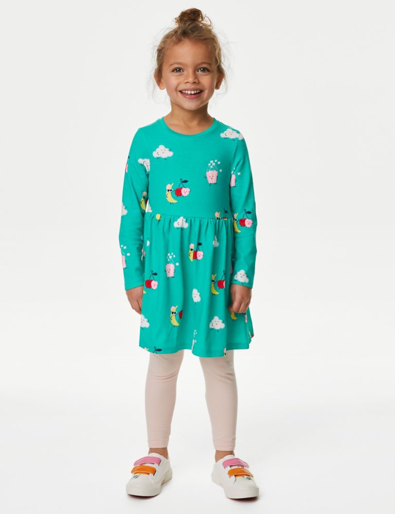 Pure Cotton Printed Dress  (2-8 Years) 3 of 4