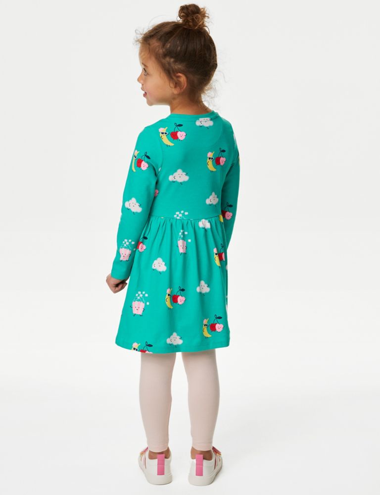 Pure Cotton Printed Dress  (2-8 Years) 4 of 4