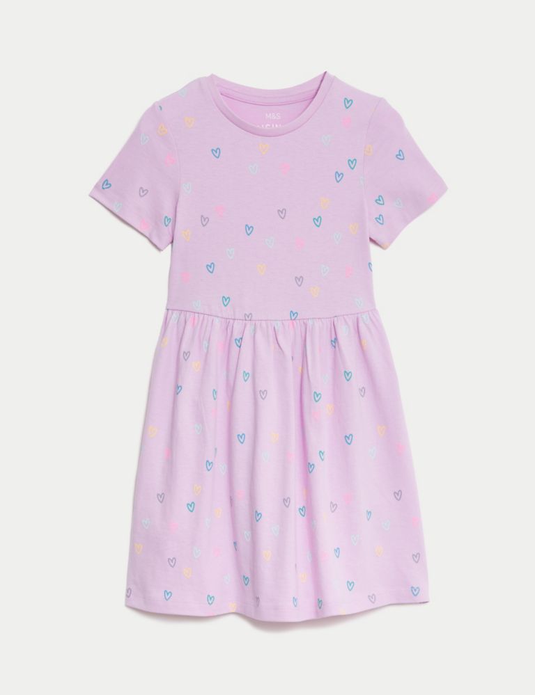 Pure Cotton Printed Dress (2-8 Years) 2 of 4