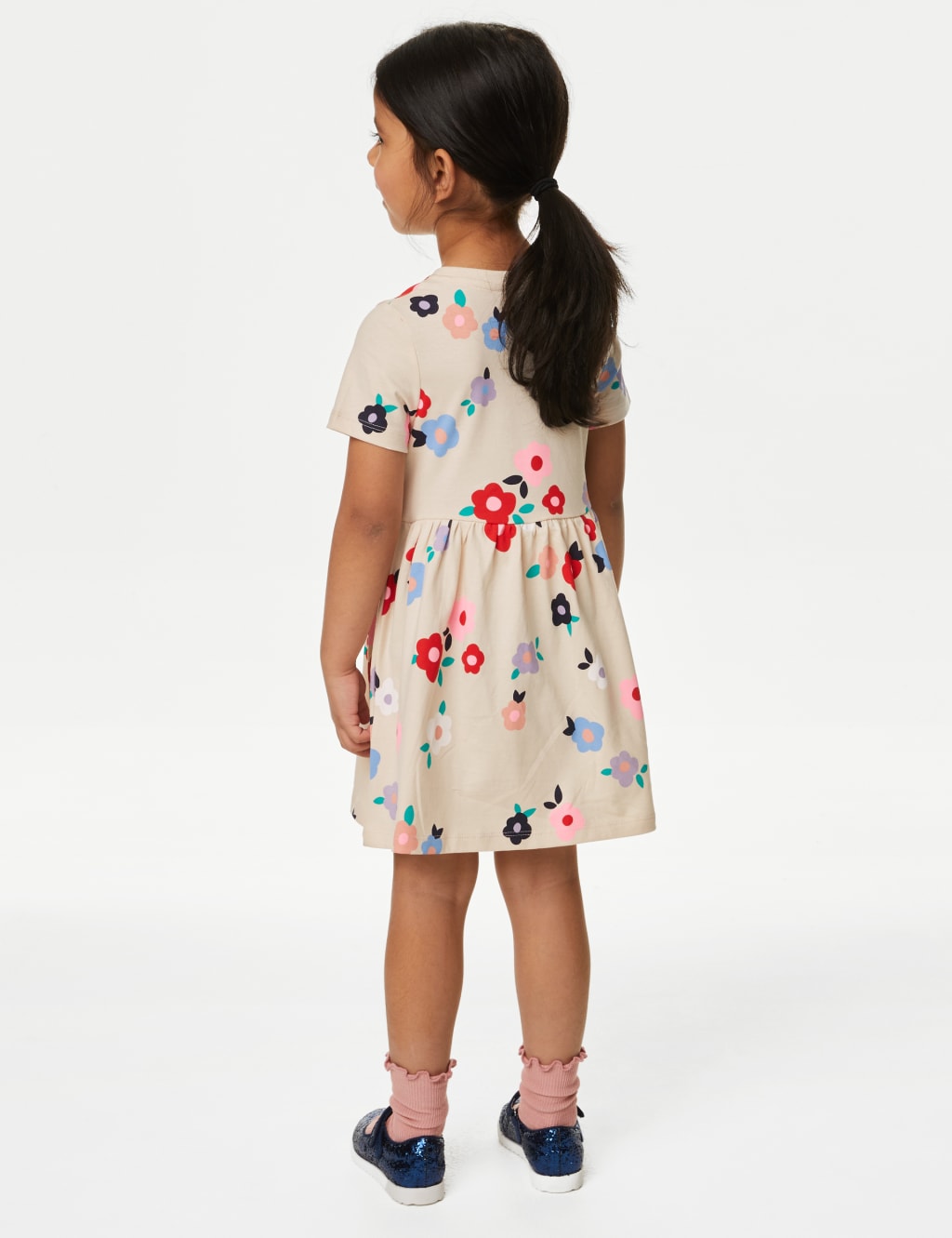 Pure Cotton Printed Dress (2-8 Yrs) 4 of 4