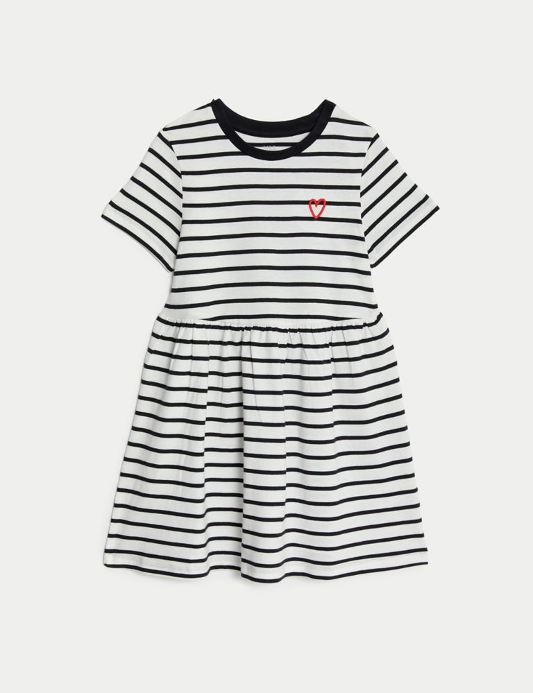 Pure Cotton Printed Dress (2-8 Yrs) 2 of 4
