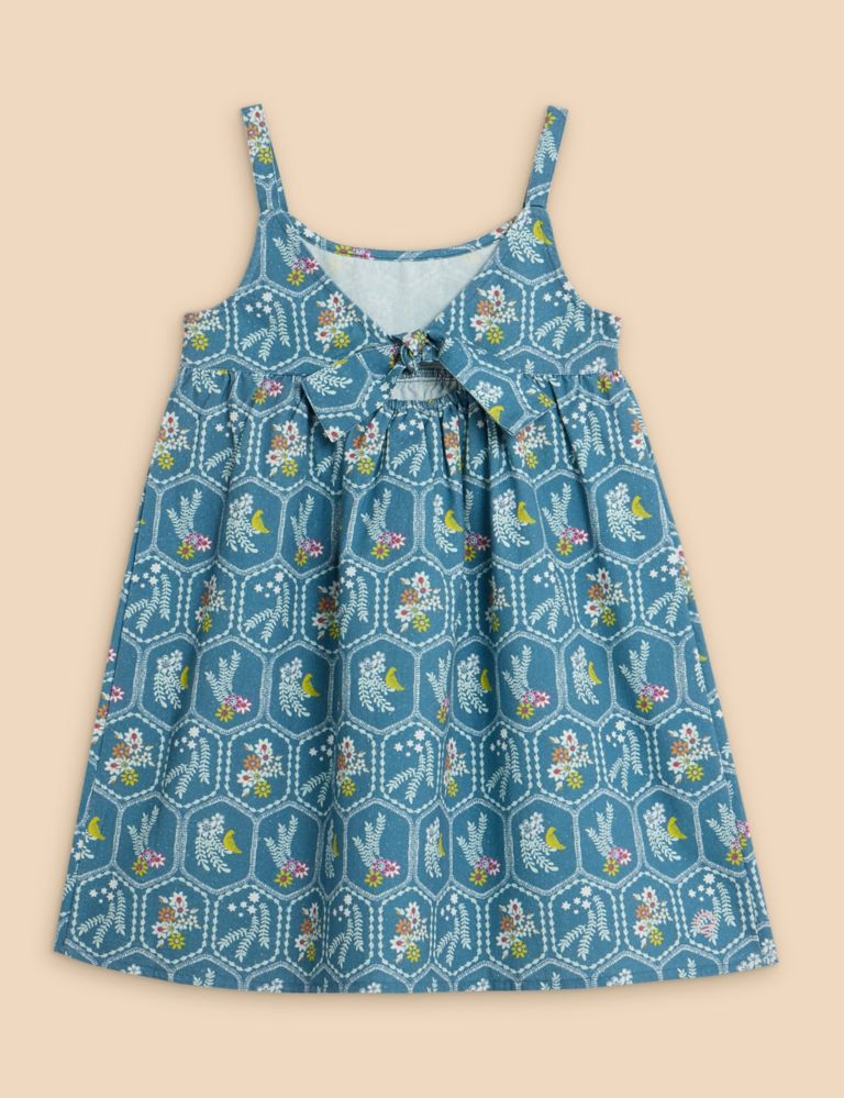Pure Cotton Printed Dress (3-10 Years) 2 of 3