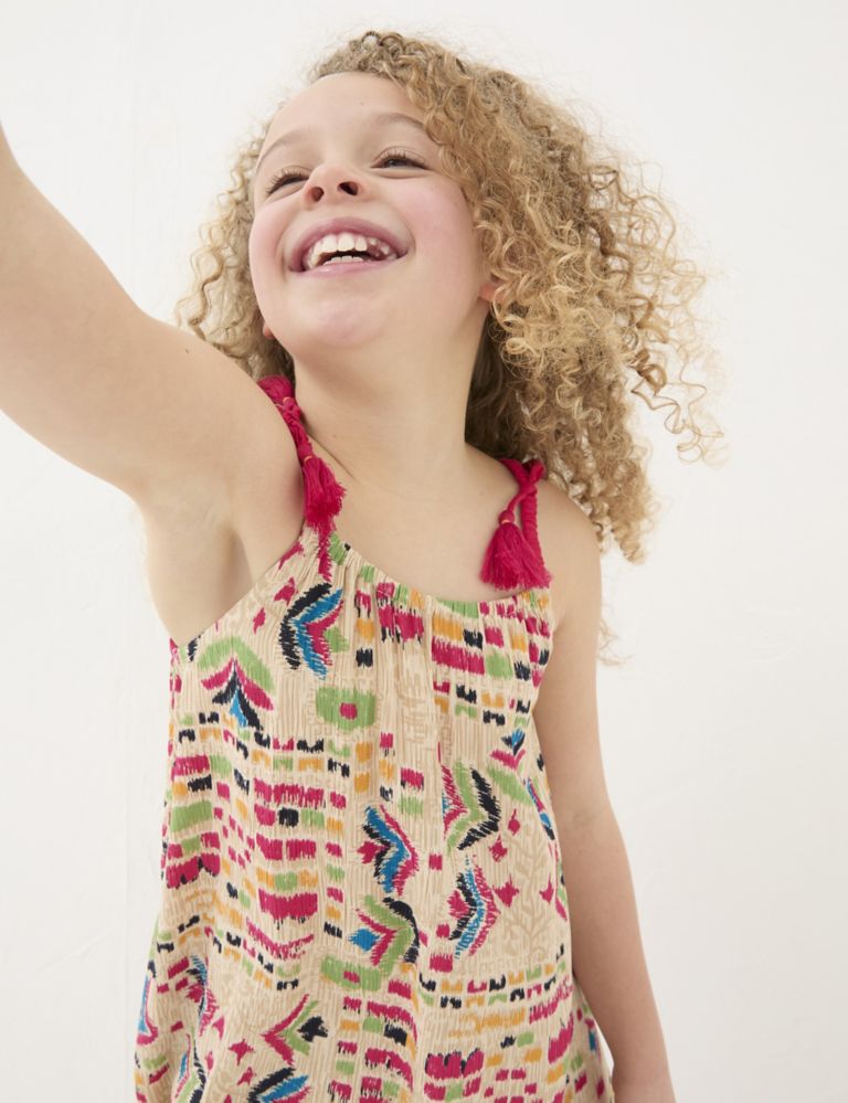 Pure Cotton Printed Dress (3-13 Yrs) 4 of 5