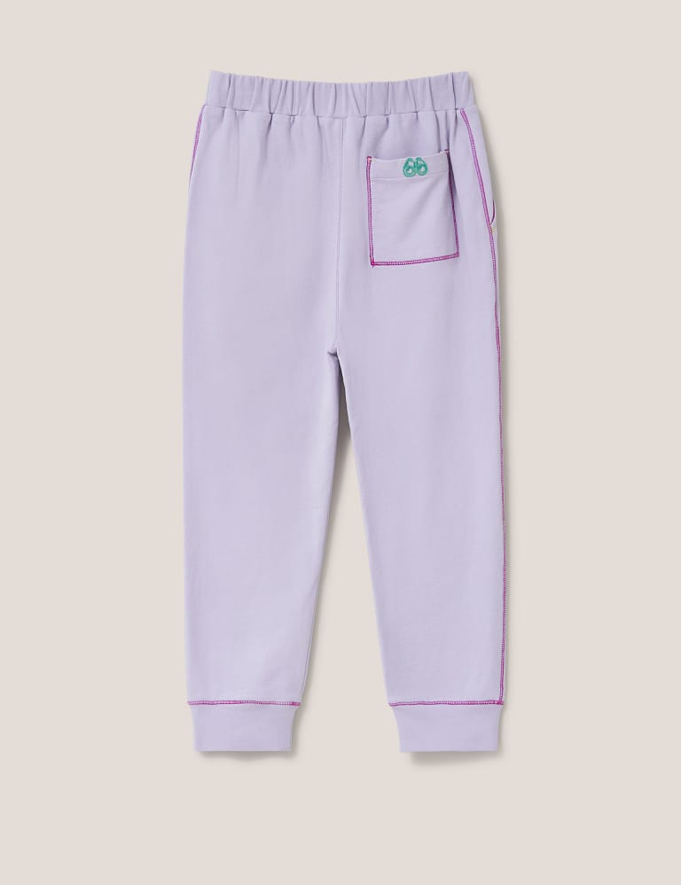 Pure Cotton Printed Joggers 3 10 Yrs White Stuff M S