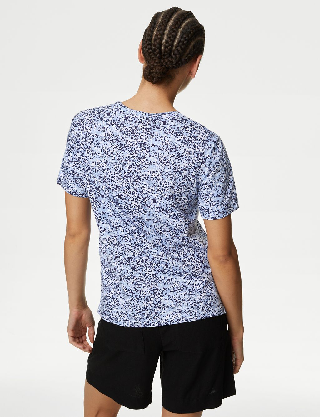 Pure Cotton Printed Pocket Top 5 of 5