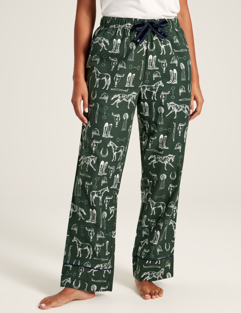 Pure Cotton Printed Pyjama Bottoms