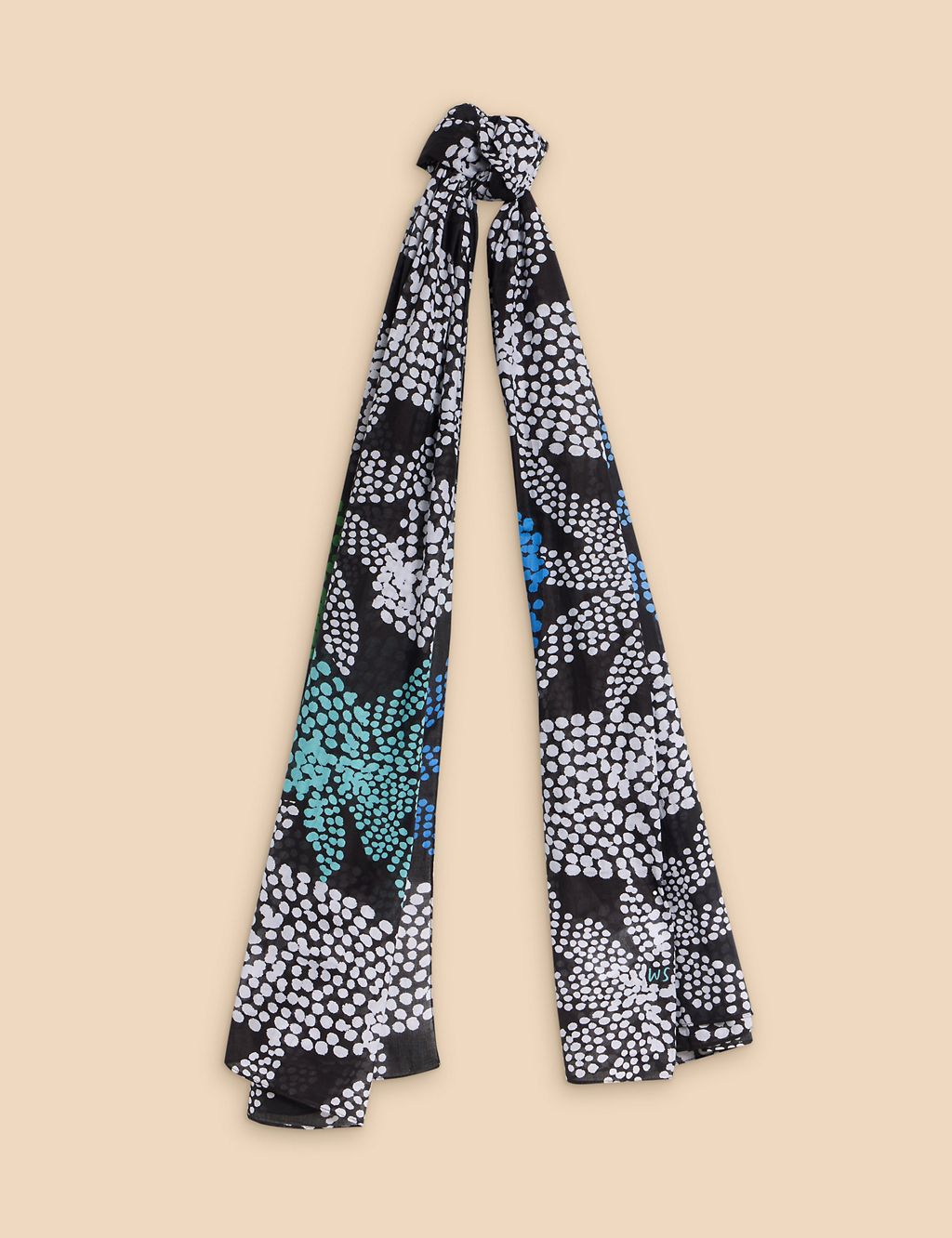 Pure Cotton Printed Scarf 3 of 3